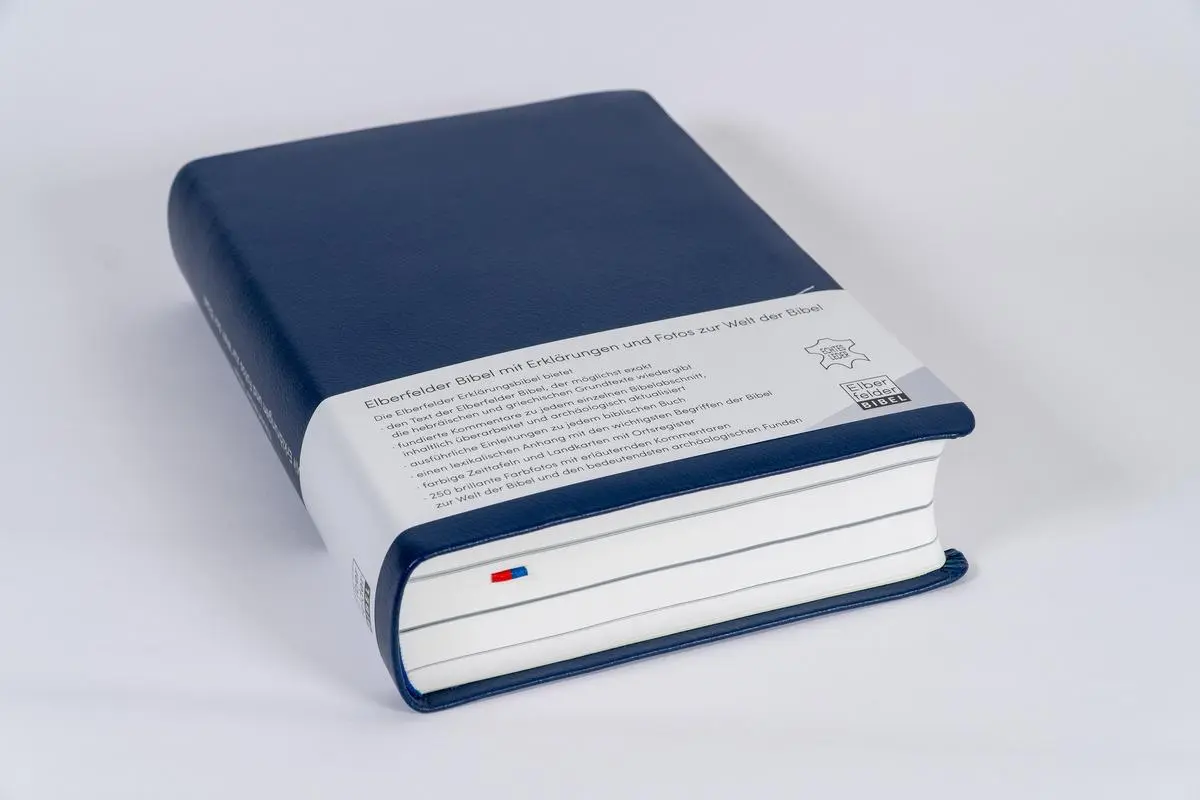 Bild: 9783417257939 | Elberfelder Bibel mit Erklärungen - Leder | Buch | 2032 S. | Deutsch