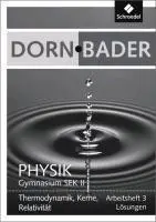 Cover: 9783507107939 | Dorn / Bader Physik SII 3. Lösungen zum Arbeitsheft | Friedrich Dorn