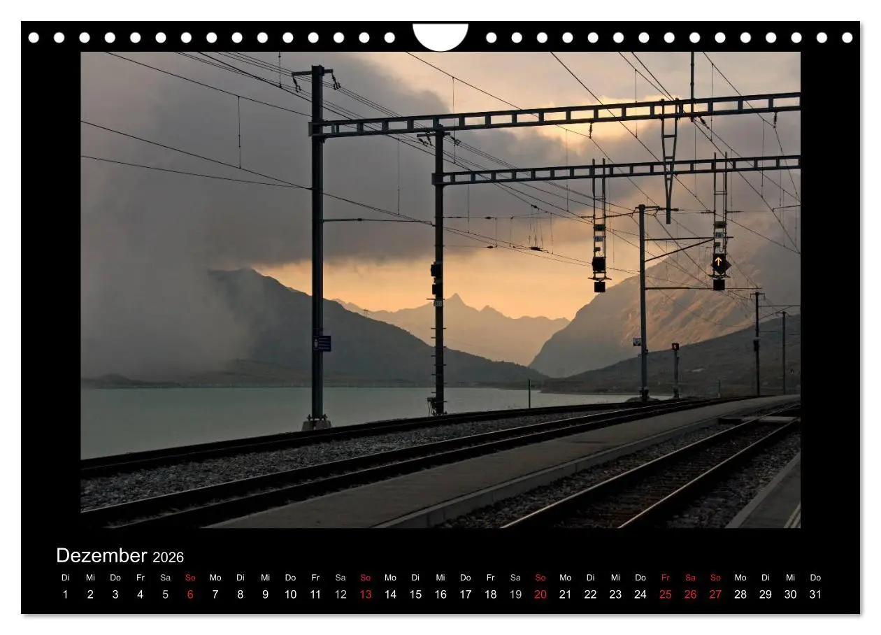 Bild: 9783516017939 | Oberengadin (Wandkalender 2026 DIN A4 quer), CALVENDO Monatskalender