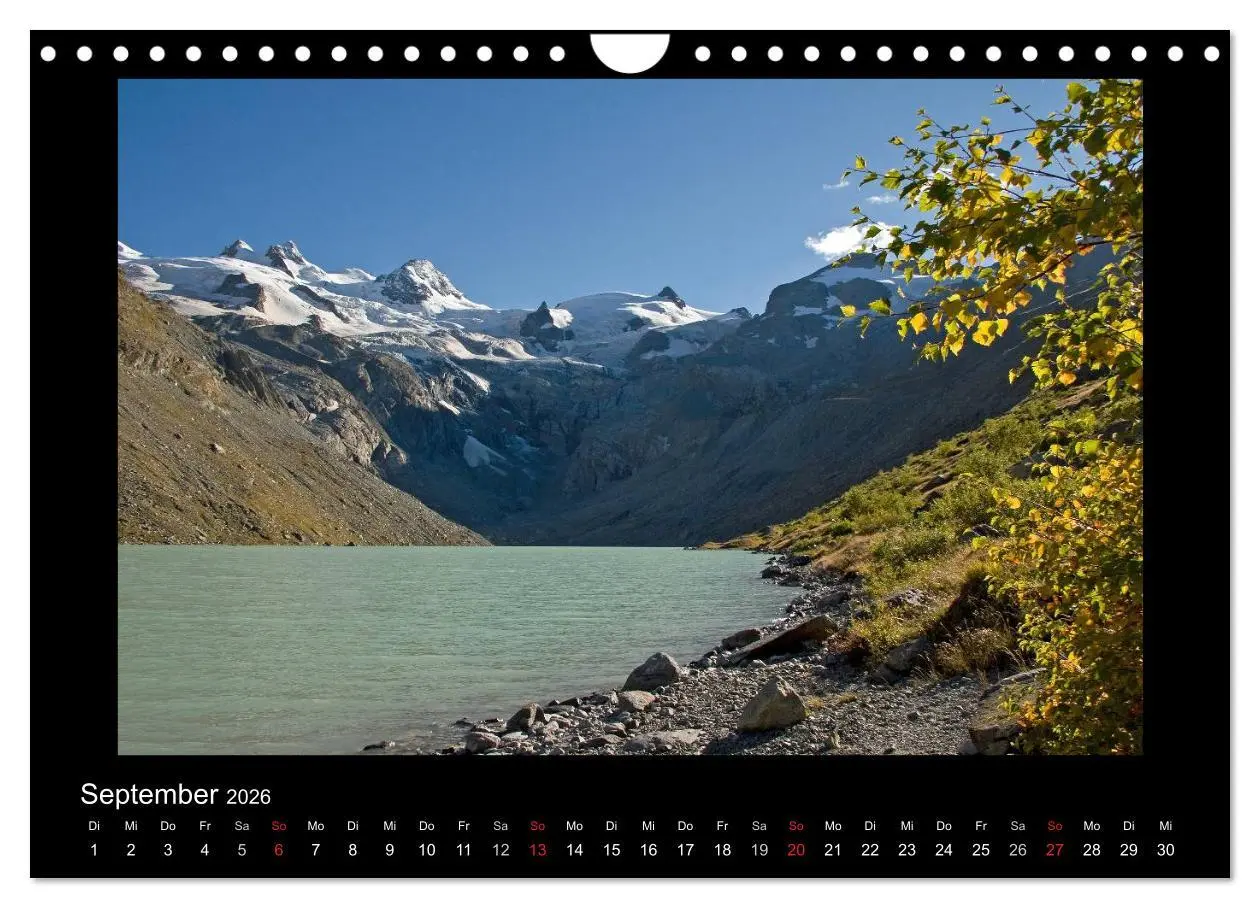 Bild: 9783516017939 | Oberengadin (Wandkalender 2026 DIN A4 quer), CALVENDO Monatskalender