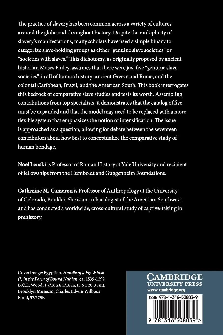 Rückseite: 9781316508039 | What is a Slave Society? | Noel Lenski (u. a.) | Taschenbuch | 2020