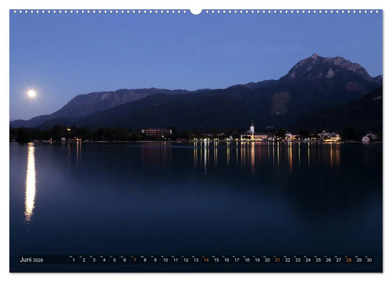 Bild: 9783457748039 | Rund um den Wolfgangsee (hochwertiger Premium Wandkalender 2026 DIN...