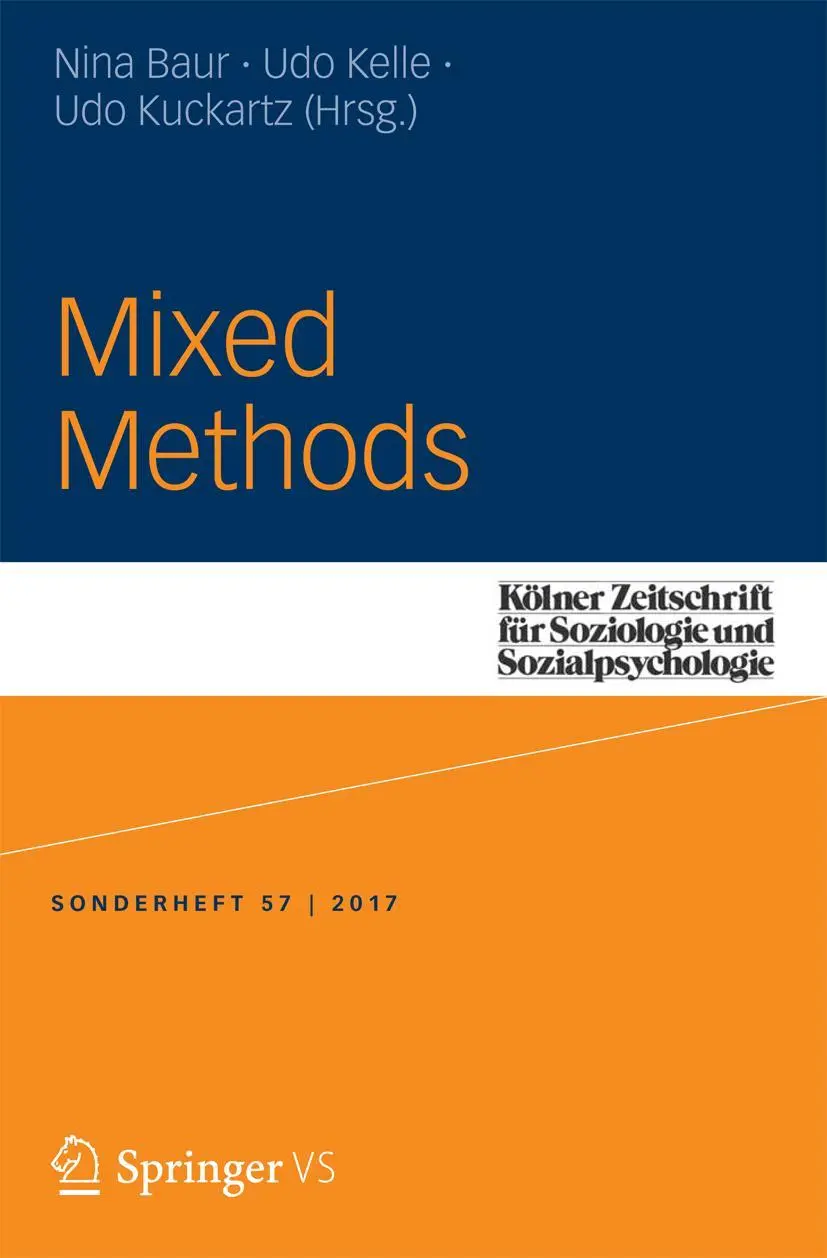 Cover: 9783658198039 | Mixed Methods | Nina Baur (u. a.) | Taschenbuch | vi | Deutsch | 2017