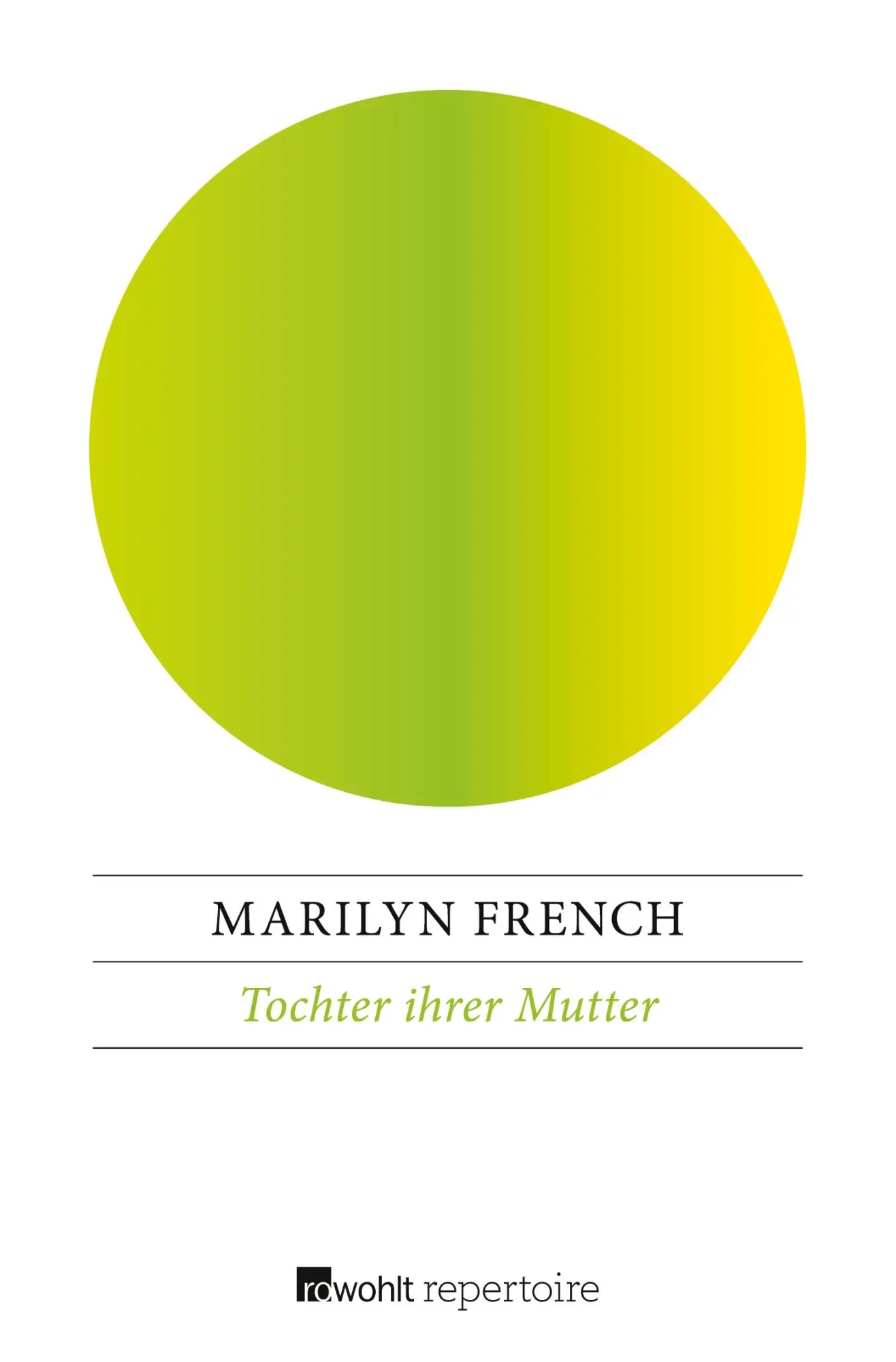Cover: 9783688108039 | Tochter ihrer Mutter | Marilyn French | Taschenbuch | 998 S. | Deutsch