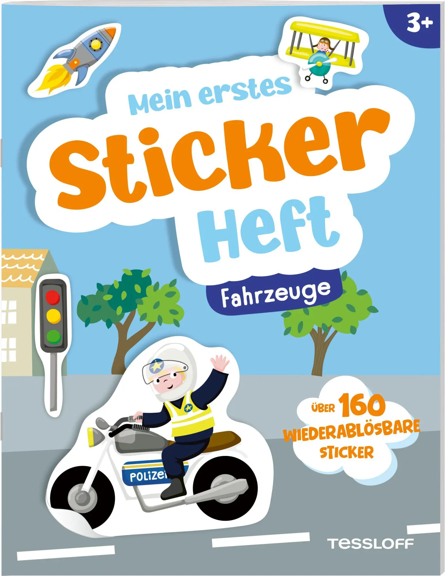 Cover: 9783788648039 | Mein erstes Stickerheft. Fahrzeuge | Alberta Kiel | Broschüre | 16 S.