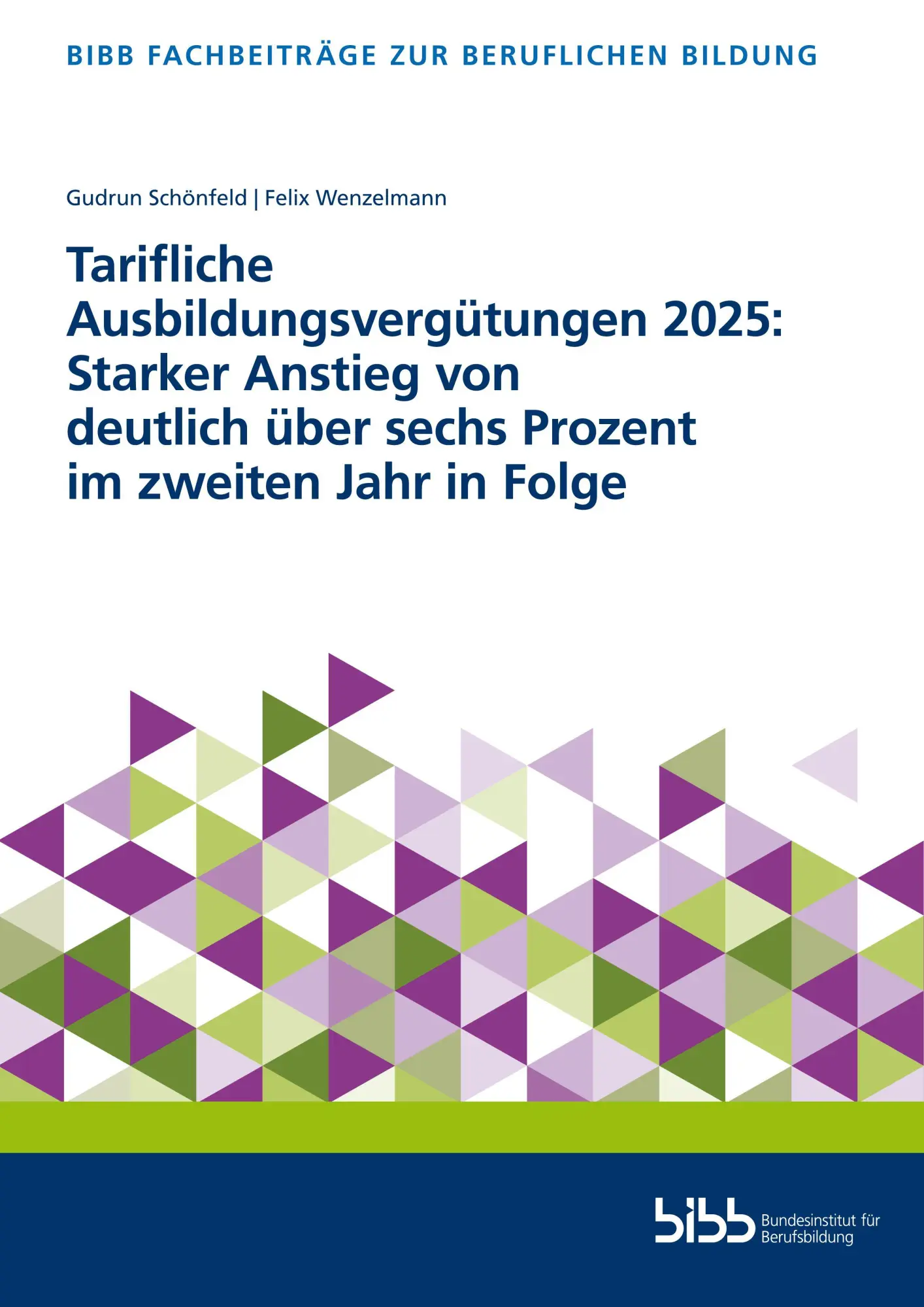 Tarifliche Ausbildungsvergütungen 2025: Starker Anstieg von deutlich über sechs Prozent im zweiten Jahr in Folge