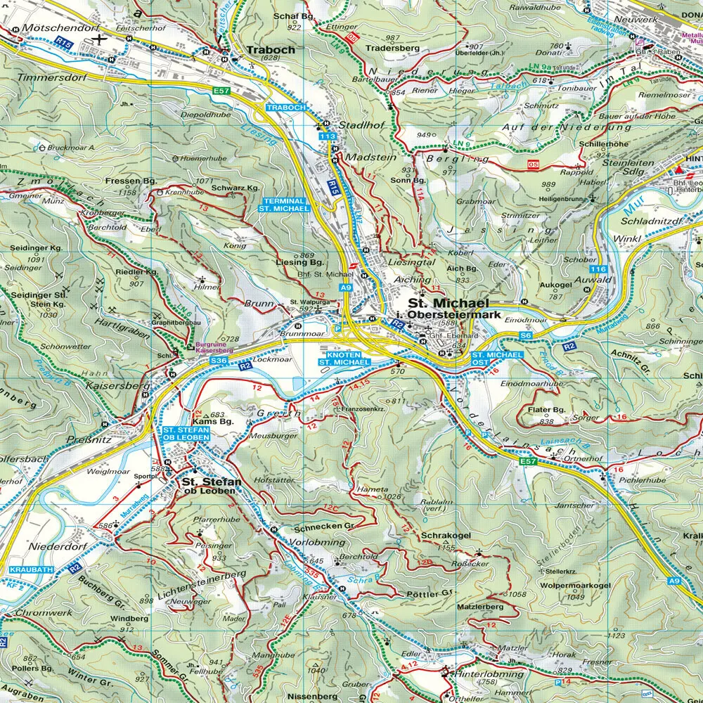 Bild: 9783850848039 | freytag &amp; berndt Wanderkarte WK 132 Gleinalpe - Lipizzanerheimat -...