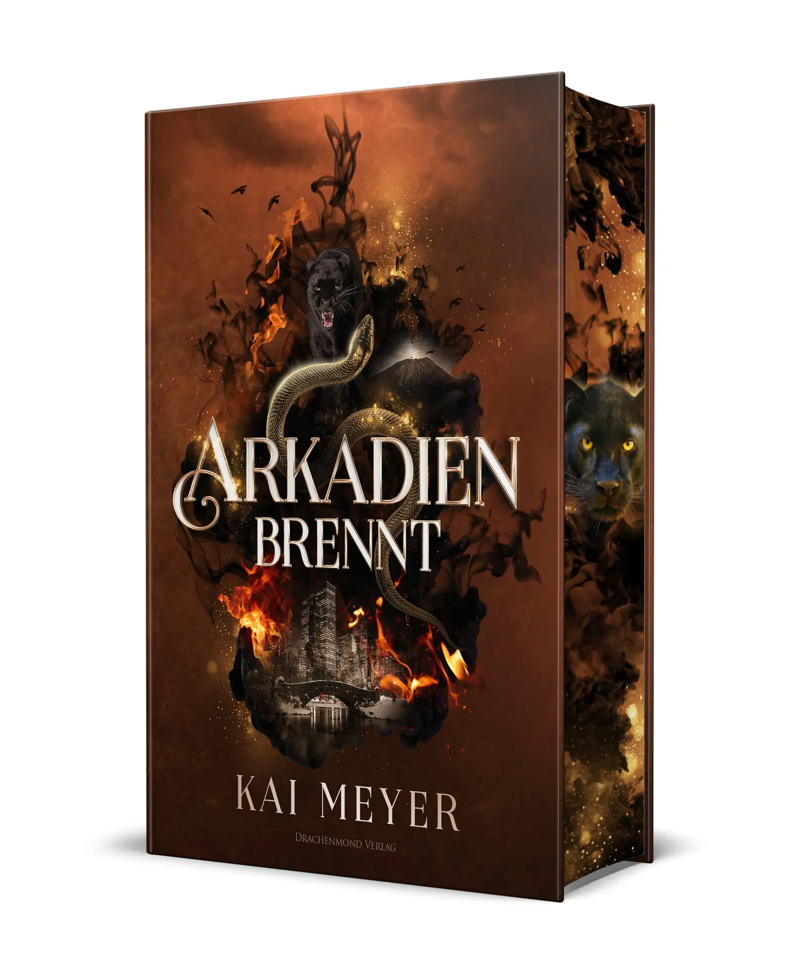 Cover: 9783959918039 | Arkadien brennt | Schmuckausgabe mit Farbschnitt-Garantie | Kai Meyer