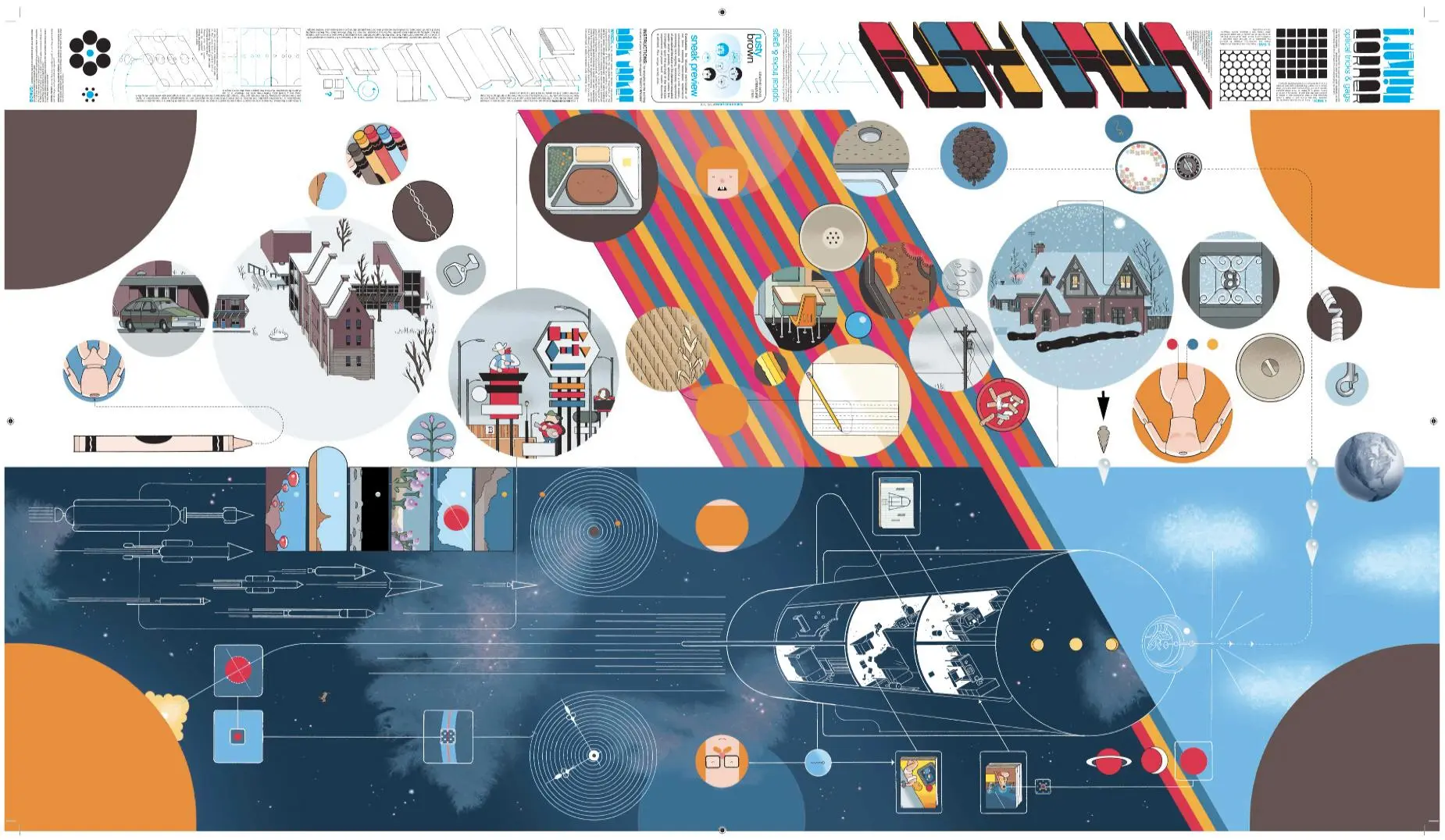 Cover: 9780224078139 | Rusty Brown | Chris Ware | Buch | 288 S. | Englisch | 2019