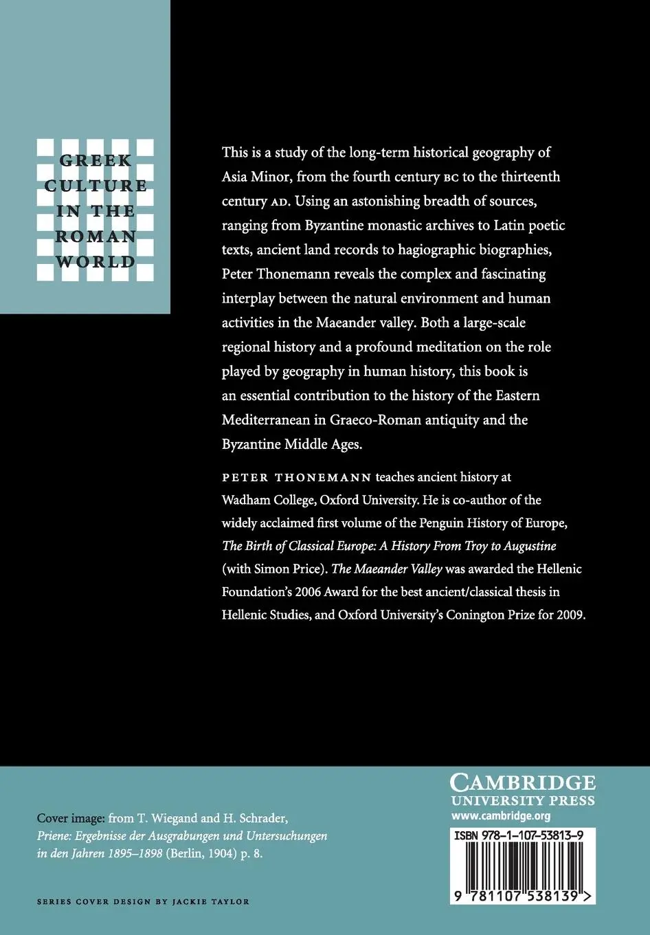 Rückseite: 9781107538139 | The Maeander Valley | Peter Thonemann | Taschenbuch | Englisch | 2015