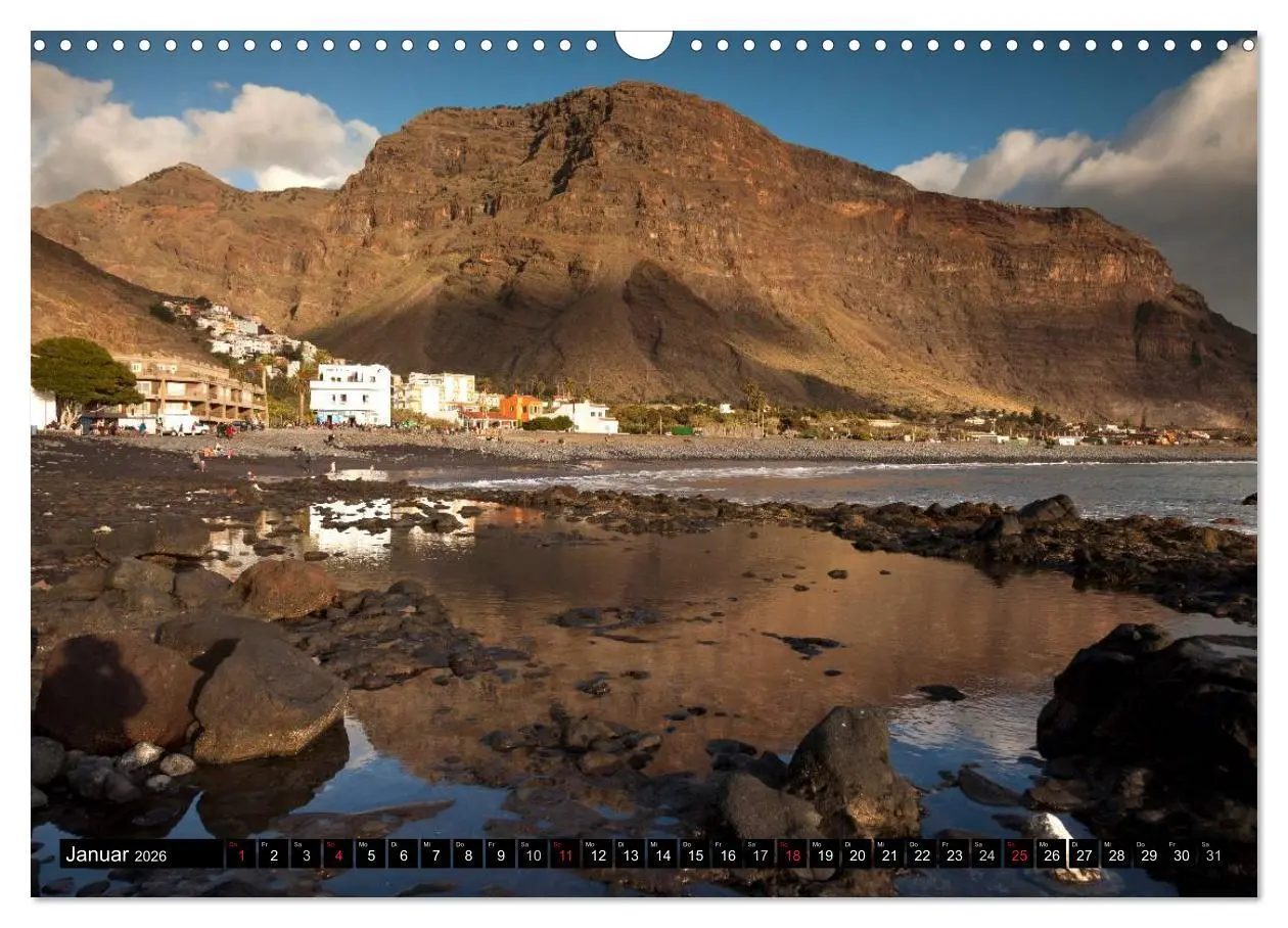 Bild: 9783516068139 | La Gomera - Valle Gran Rey (Wandkalender 2026 DIN A3 quer),...