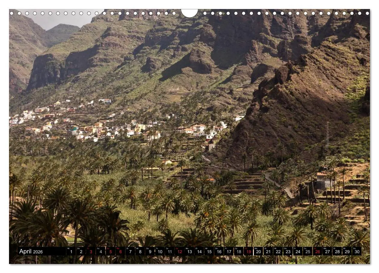 Bild: 9783516068139 | La Gomera - Valle Gran Rey (Wandkalender 2026 DIN A3 quer),...
