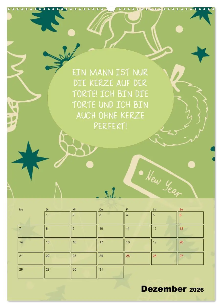 Bild: 9783516378139 | Königin über alles! Typokalender für starke Frauen (hochwertiger...
