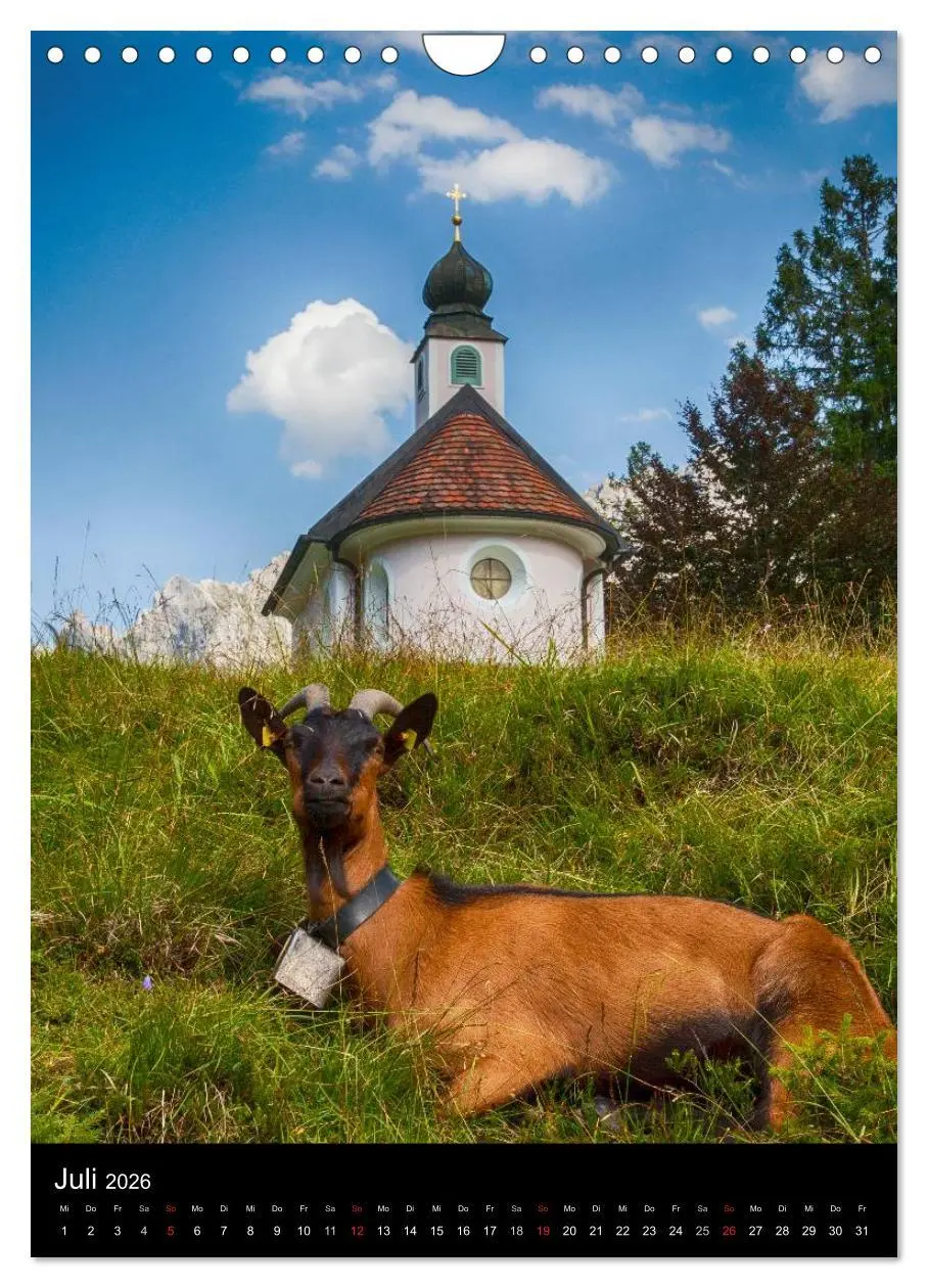 Bild: 9783516448139 | Bergblicke - Mittenwald (Wandkalender 2026 DIN A4 hoch), CALVENDO...