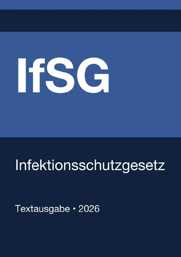 Cover: 9783565268139 | IfSG - Infektionsschutzgesetz (Deutschland) 2026 | Deutschland | Buch