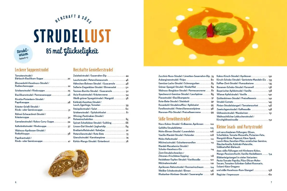 Bild: 9783955878139 | Strudellust herzhaft &amp; süß | So schmeckt Glückseligkeit | Buch | 2022