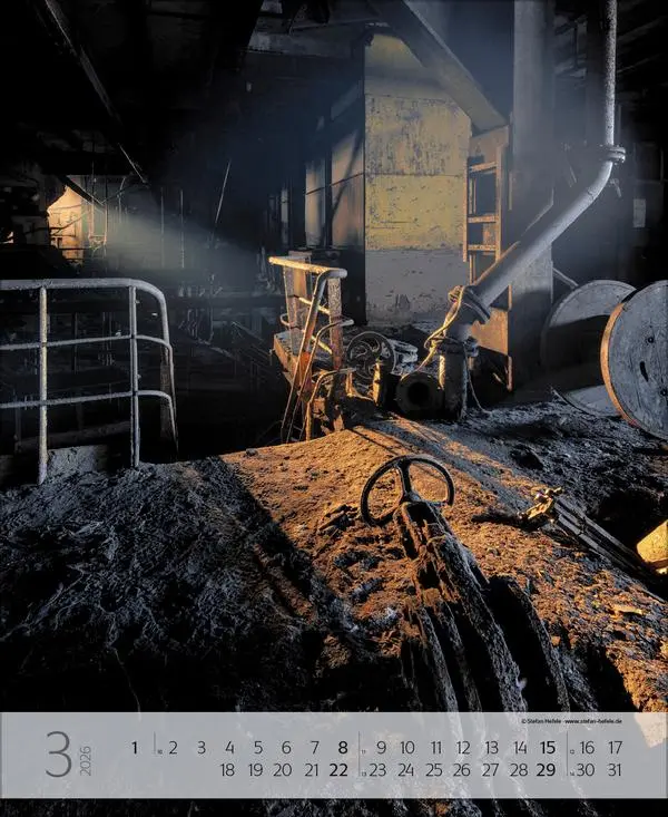Bild: 9783731888239 | Lost Places 2026 | Verlag Korsch | Kalender | Spiralbindung | 14 S.