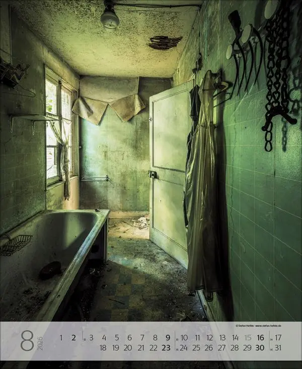 Bild: 9783731888239 | Lost Places 2026 | Verlag Korsch | Kalender | Spiralbindung | 14 S.