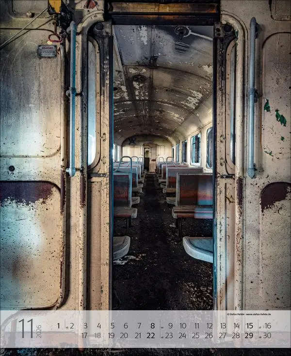 Bild: 9783731888239 | Lost Places 2026 | Verlag Korsch | Kalender | Spiralbindung | 14 S.