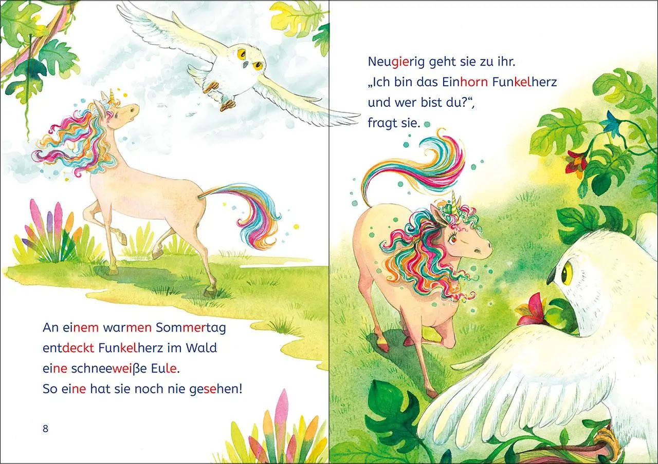 Bild: 9783743218239 | Leselöwen 1. Klasse - Eine Freundin für das kleine Einhorn | Benn