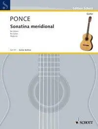 Cover: 9783795798239 | Sonatia Meridional Git. | Manuel Maria Ponce | Edition Schott | Buch