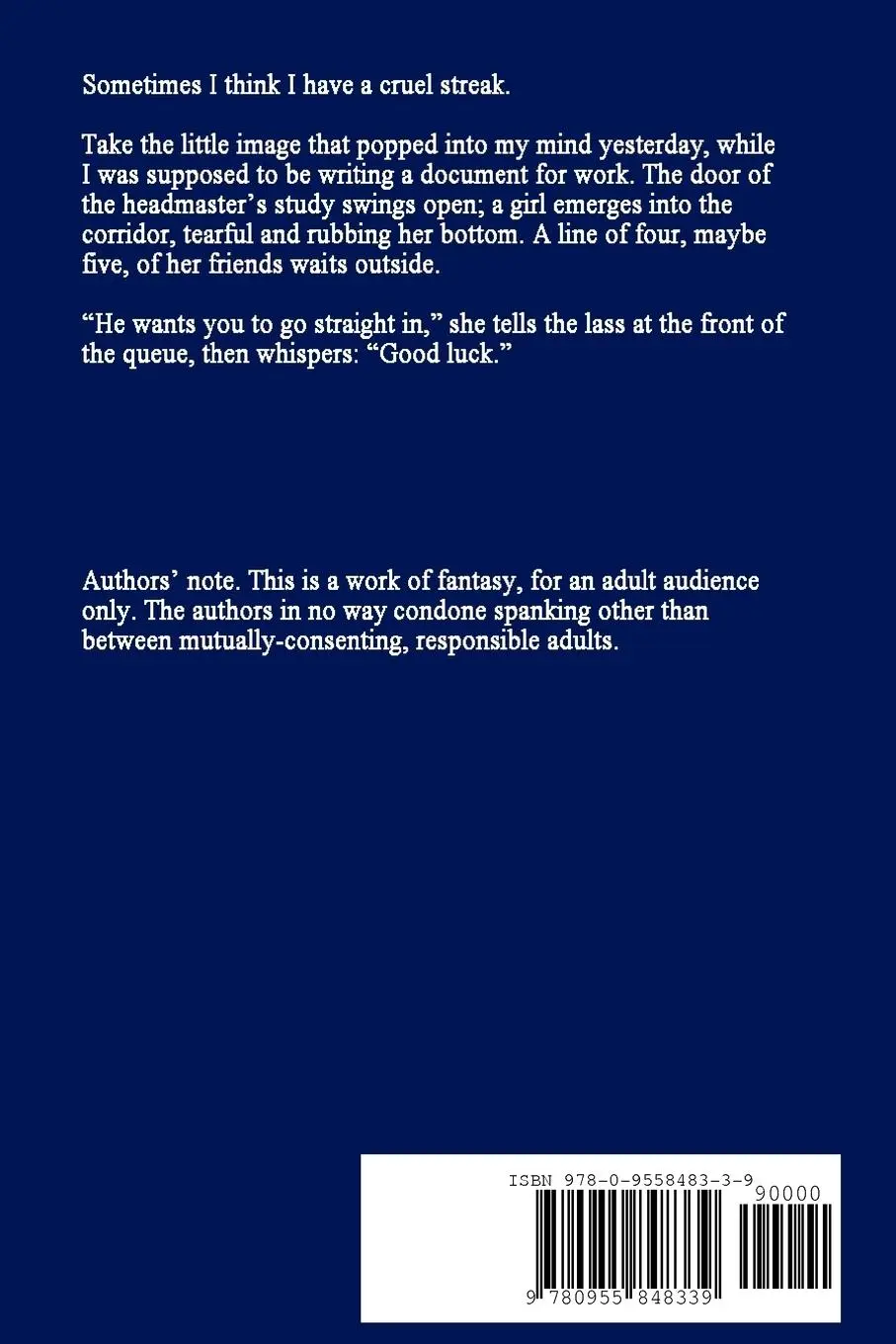 Rückseite: 9780955848339 | The Spanking Writers. Volume 2. | Abel (u. a.) | Taschenbuch | 2010
