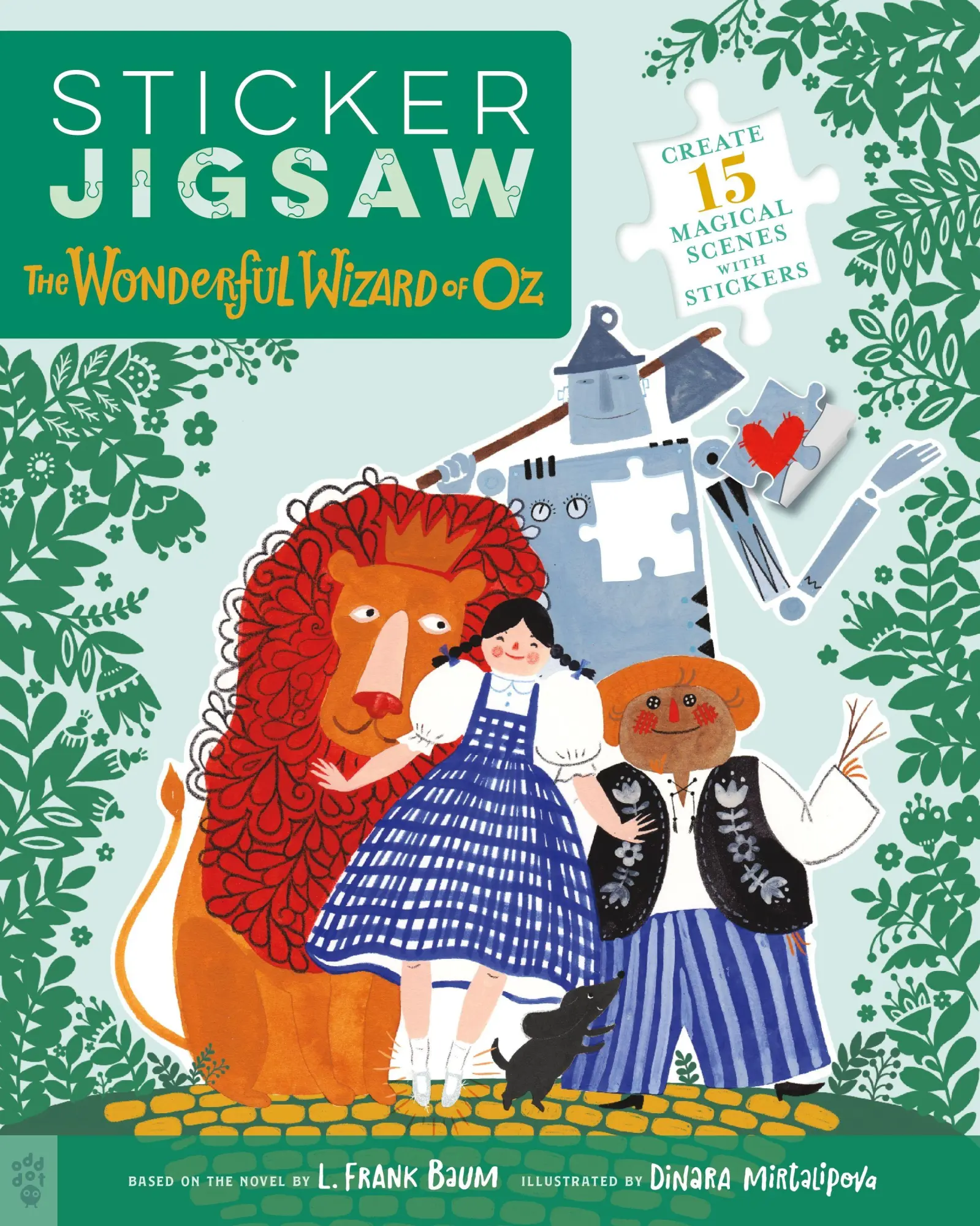 Cover: 9781250908339 | Sticker Jigsaw: The Wonderful Wizard of Oz | L. Frank Baum Odd Dot