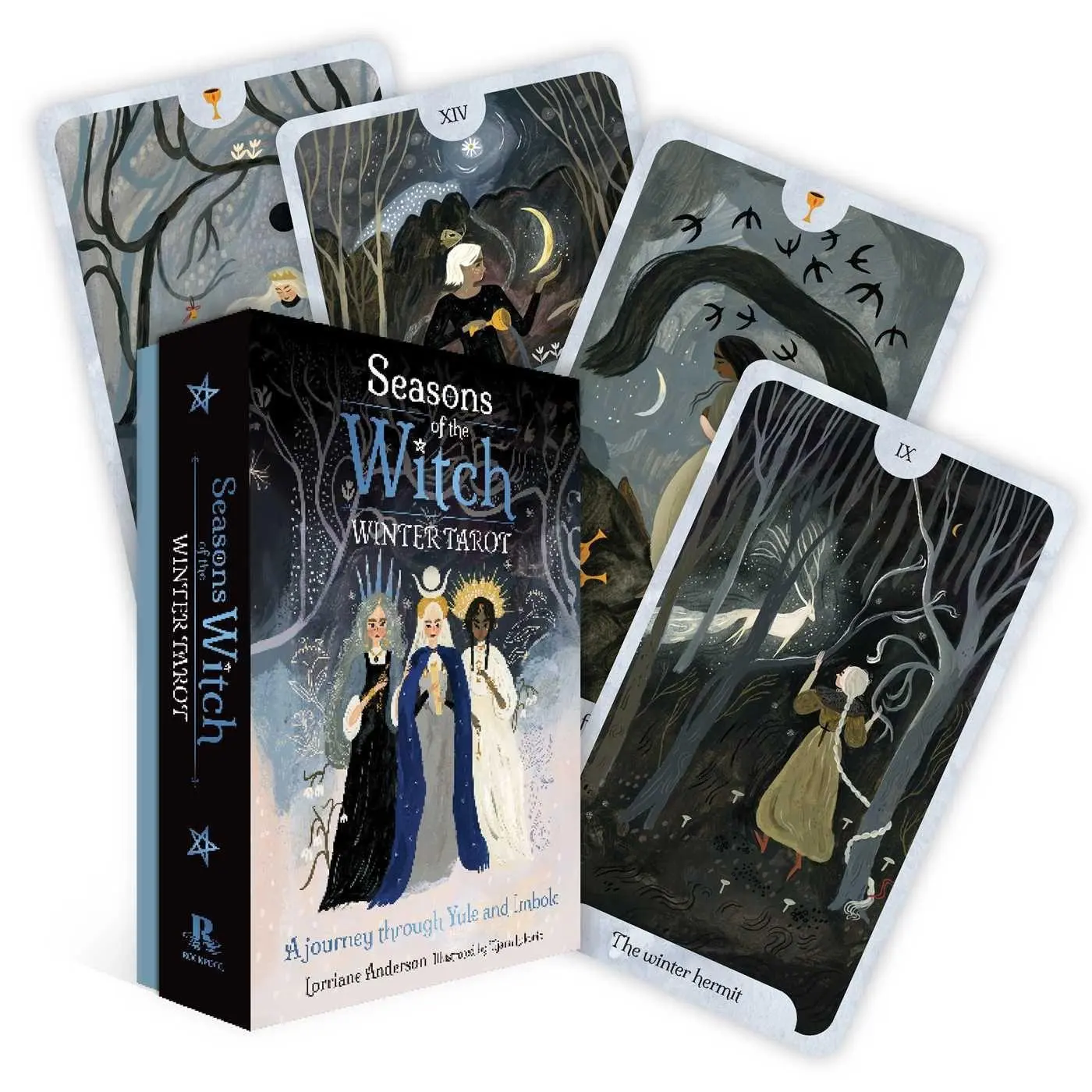 Cover: 9781923208339 | Seasons of the Witch: Winter Tarot | A journey through Yule and Imbolc