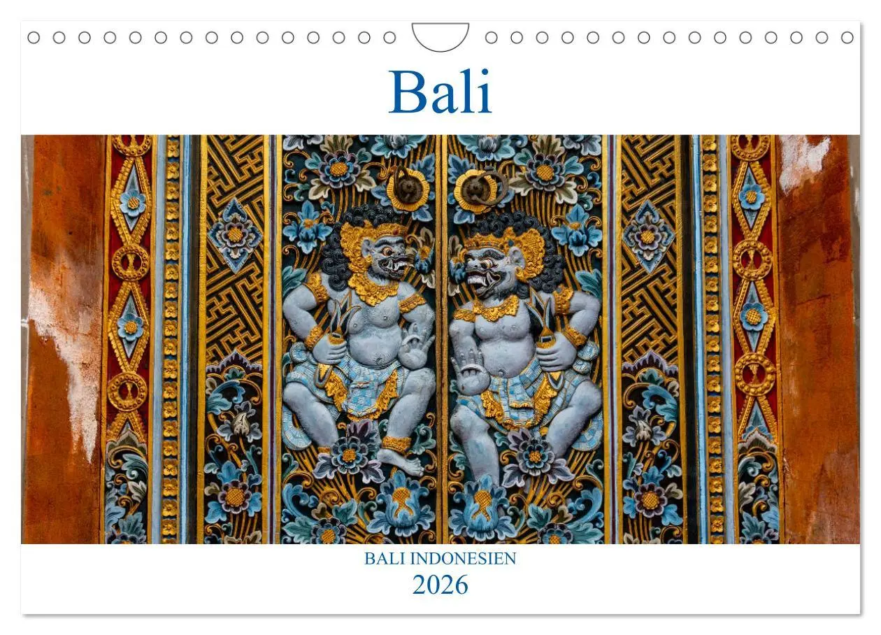 Cover: 9783457718339 | Bali Indonesien (Wandkalender 2026 DIN A4 quer), CALVENDO...