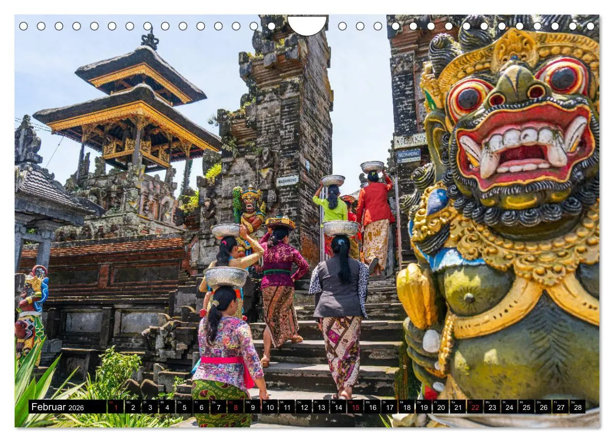 Bild: 9783457718339 | Bali Indonesien (Wandkalender 2026 DIN A4 quer), CALVENDO...