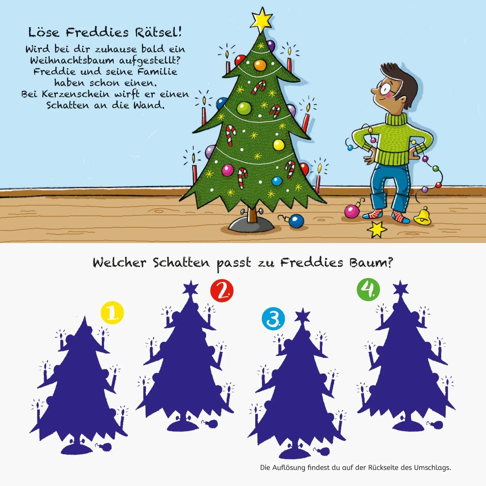 Bild: 9783473488339 | Mein Weihnachtsblock: 24 Ideen zum Malen, Basteln, Rätseln | Scheller