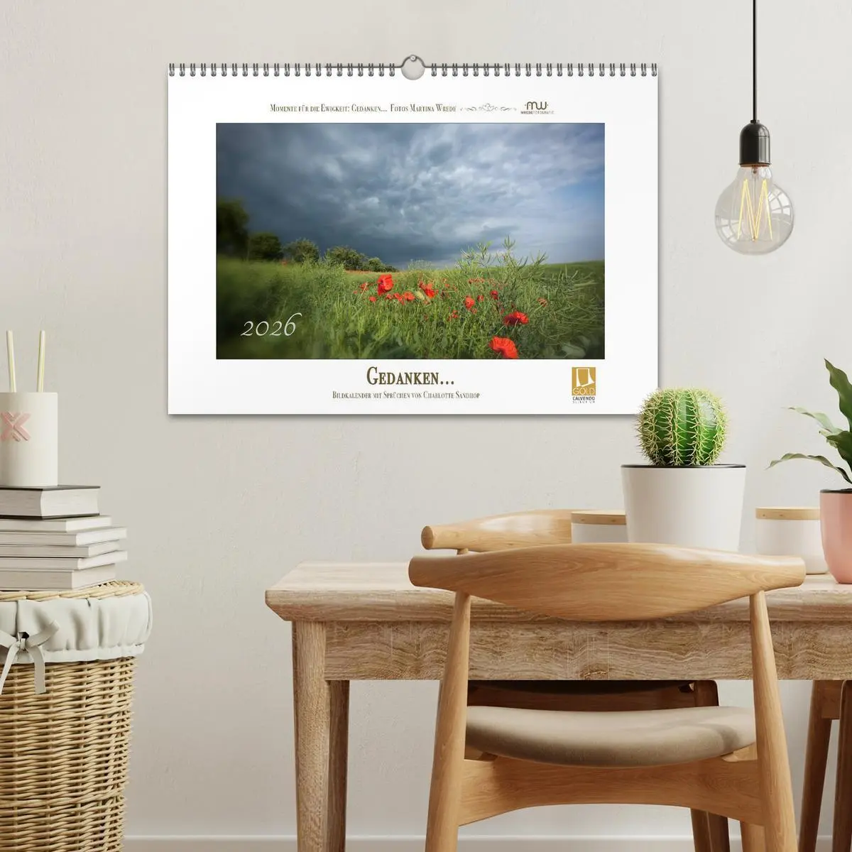 Bild: 9783516118339 | Gedanken... Bildkalender mit Sprüchen (Wandkalender 2026 DIN A3...