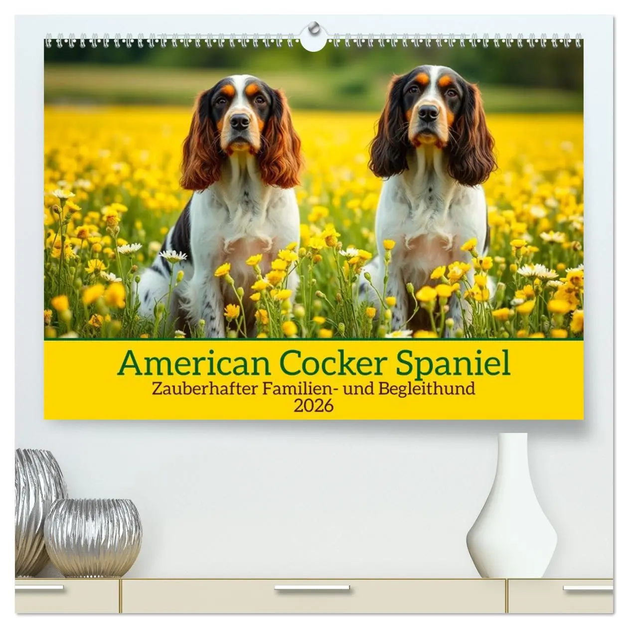 Cover: 9783516598339 | American Cocker Spaniel (hochwertiger Premium Wandkalender 2026 DIN...