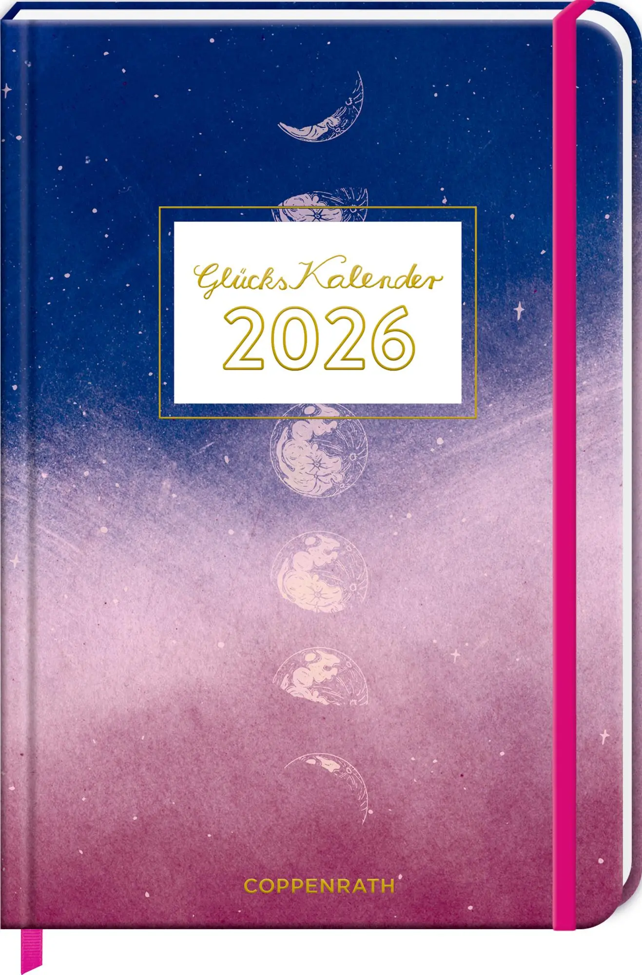 Cover: 4050003958439 | GlücksKalender 2026 - Monde (Universum) | Elisabeth Jäger | Kalender