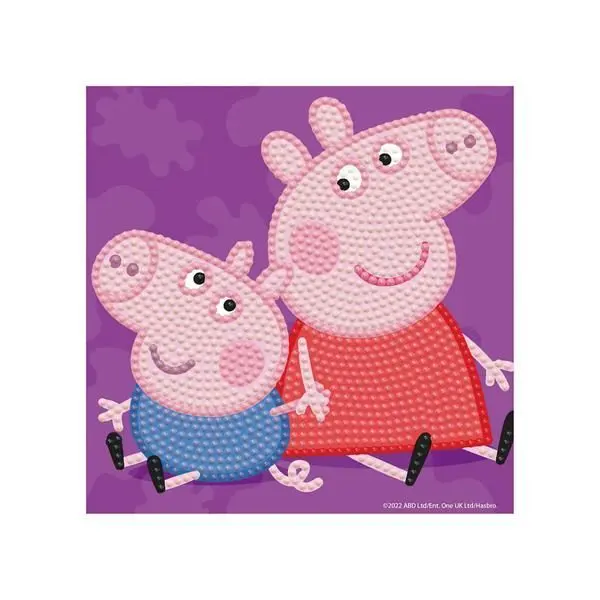 Bild: 4895225928439 | Dotzies by Diamond Dotz Set Peppa Pig | Kit (Bastelset) | 2592843