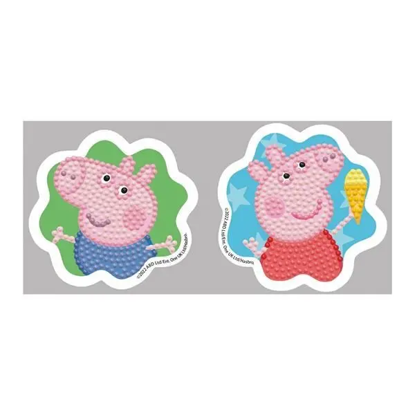 Bild: 4895225928439 | Dotzies by Diamond Dotz Set Peppa Pig | Kit (Bastelset) | 2592843