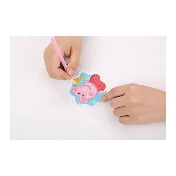 Bild: 4895225928439 | Dotzies by Diamond Dotz Set Peppa Pig | Kit (Bastelset) | 2592843