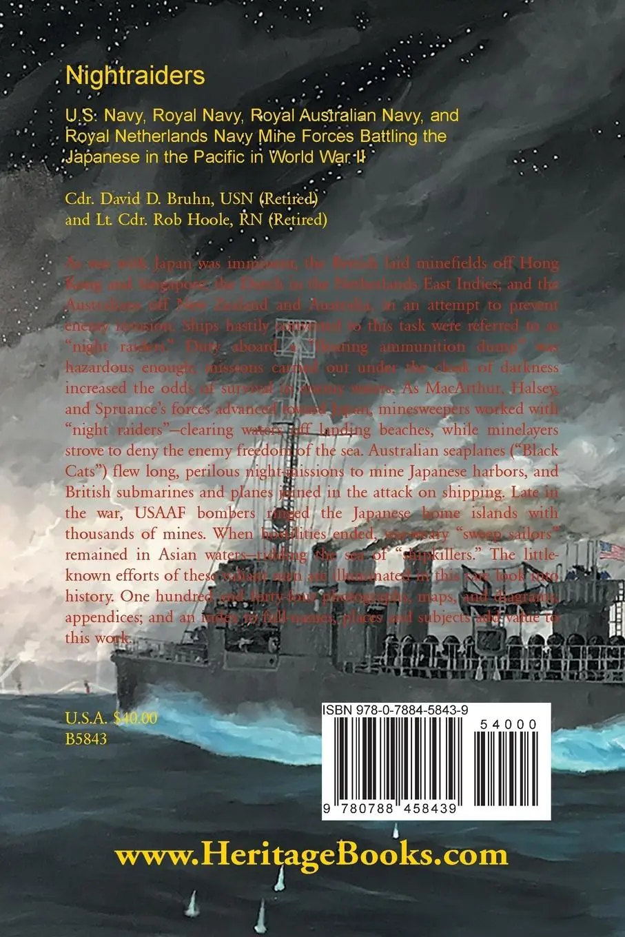 Rückseite: 9780788458439 | Nightraiders | David Bruhn (u. a.) | Taschenbuch | Englisch | 2018