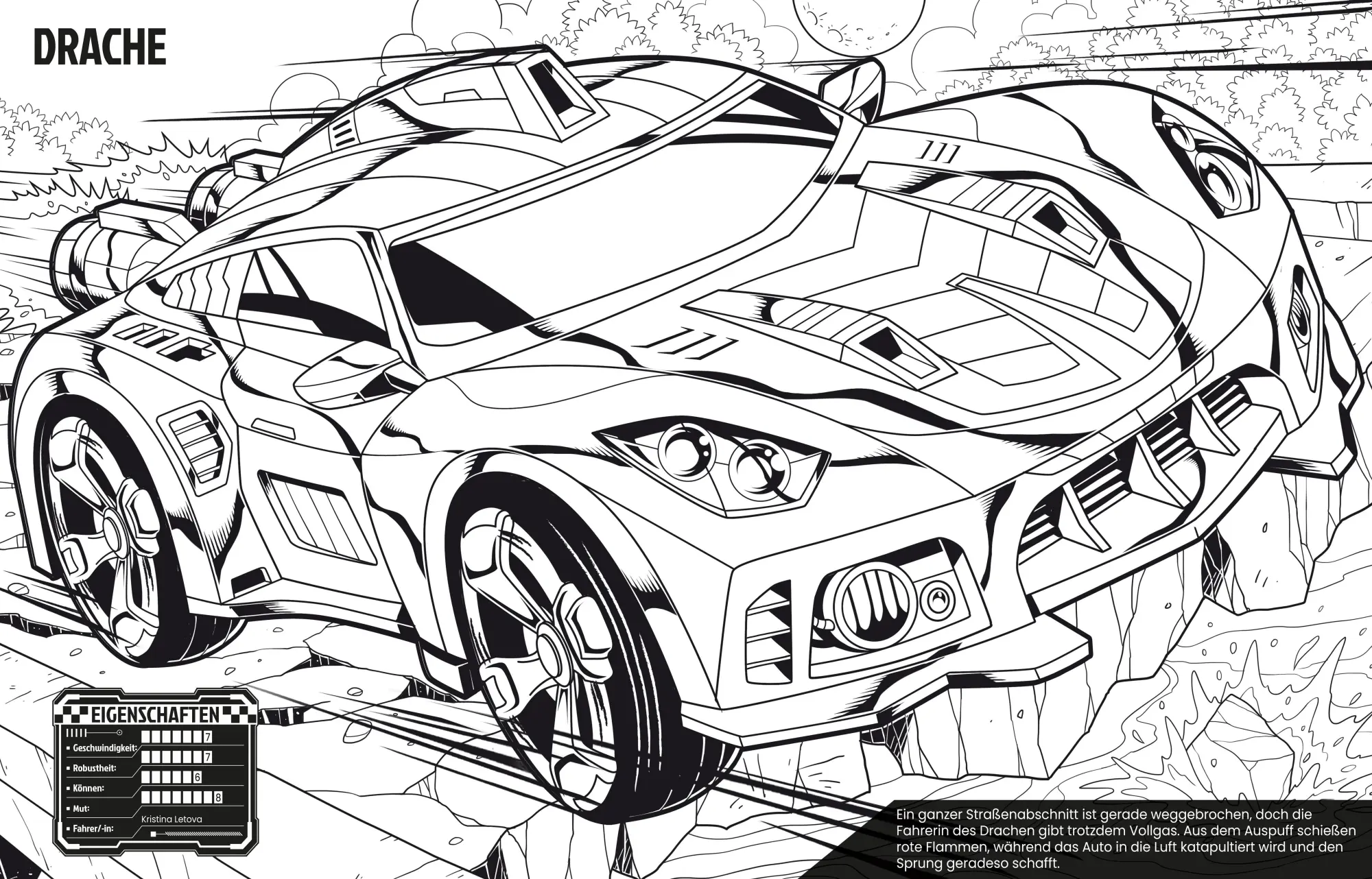 Bild: 9781789418439 | Der große Ausmalspaß: Supercars | Sam Smith | Taschenbuch | 24 S.