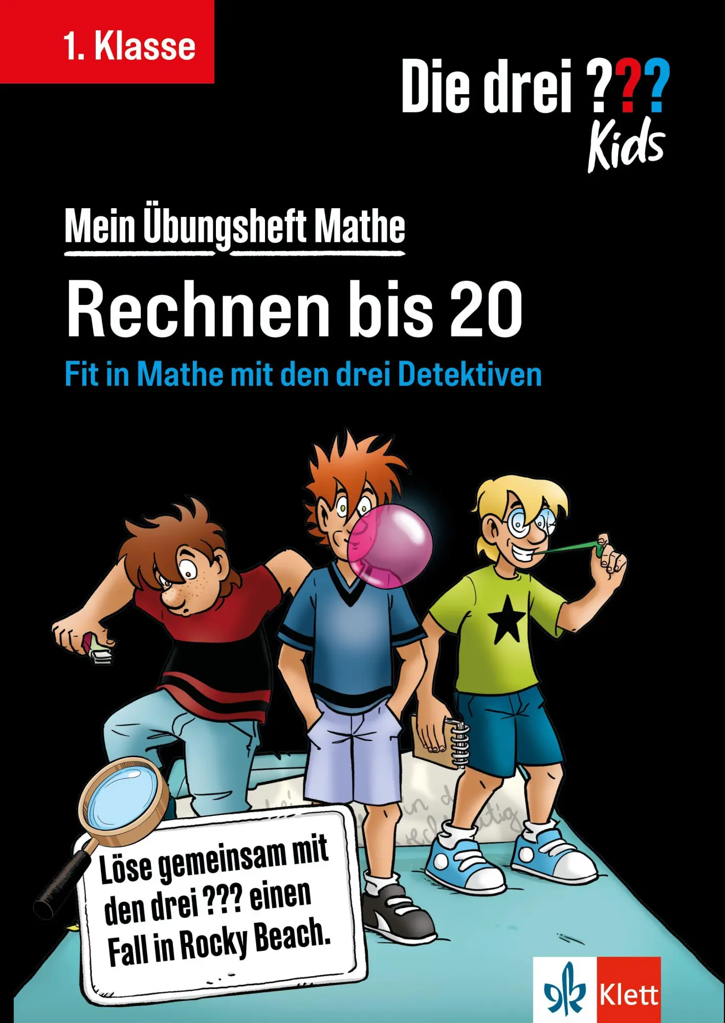Cover: 9783129498439 | Die drei ??? Kids: Mein Übungsheft Mathe 1. Klasse - Rechnen bis 20