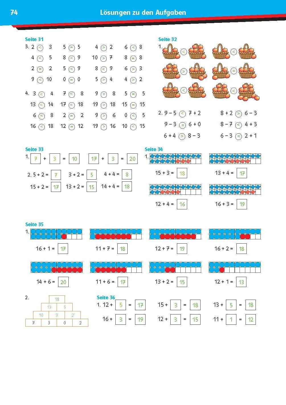 Bild: 9783129498439 | Die drei ??? Kids: Mein Übungsheft Mathe 1. Klasse - Rechnen bis 20