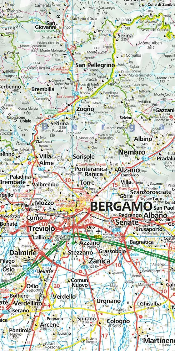 Bild: 9783259018439 | Kümmerly+Frey Regional-Strassenkarte 2 Lombardei 1:200.000 | AG | 2024