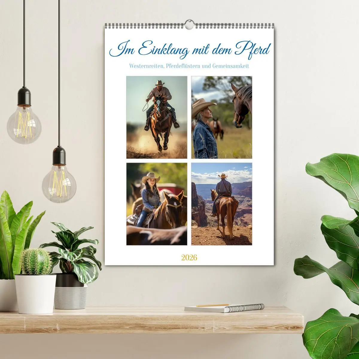 Bild: 9783457258439 | Im Einklang mit dem Pferd (Wandkalender 2026 DIN A2 hoch), CALVENDO...