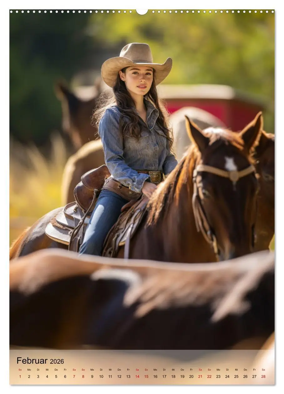 Bild: 9783457258439 | Im Einklang mit dem Pferd (Wandkalender 2026 DIN A2 hoch), CALVENDO...