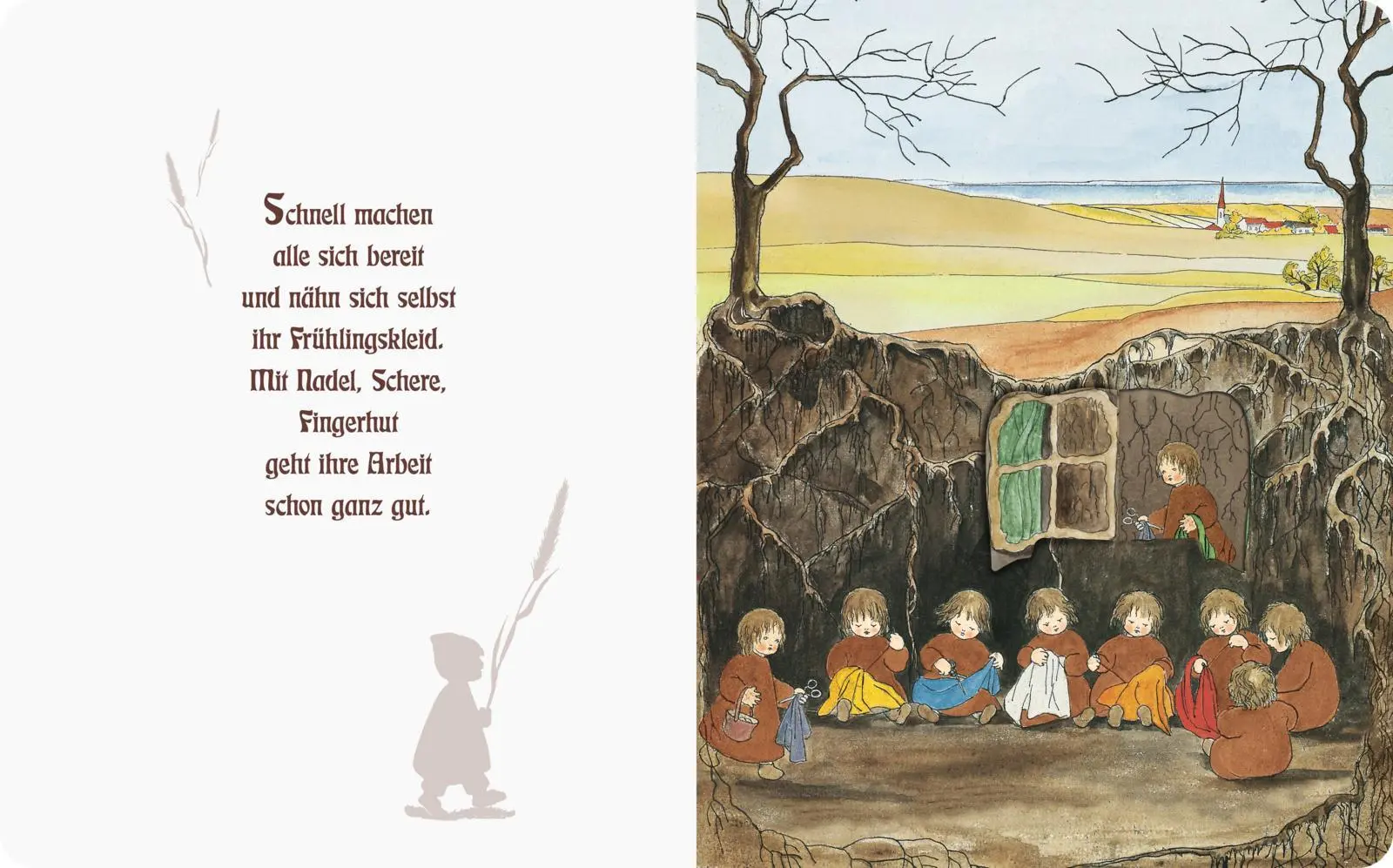 Bild: 9783480238439 | Etwas von den Wurzelkindern: Pappbilderbuch mit Klappen | Olfers