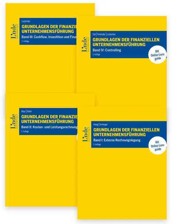Cover: 9783707348439 | Grundlagen der finanziellen Unternehmensführung, Band I-IV | Band I-IV