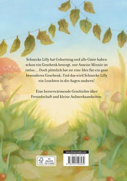 Rückseite: 9783741528439 | Ein Geschenk für Schnecke Lilly | Helena Kralji¿ | Buch | 32 S. | 2025