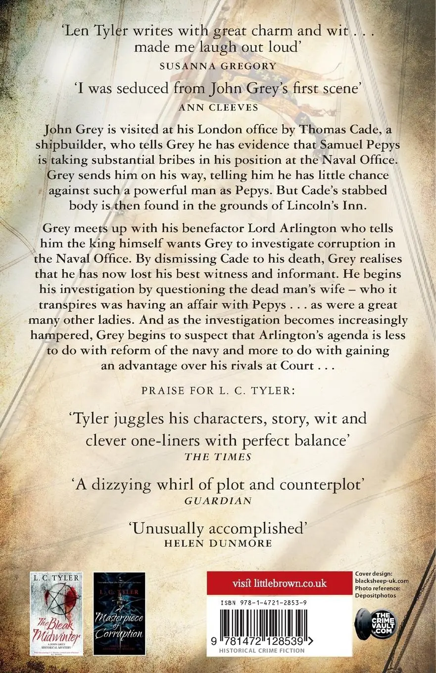 Rückseite: 9781472128539 | Death of a Shipbuilder | L. C. Tyler | Taschenbuch | Englisch | 2021
