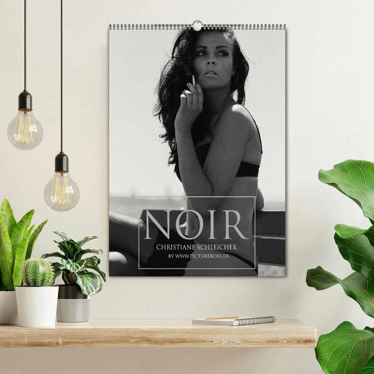 Bild: 9783516408539 | Christiane Schleicher Noir (Wandkalender 2026 DIN A2 hoch),...