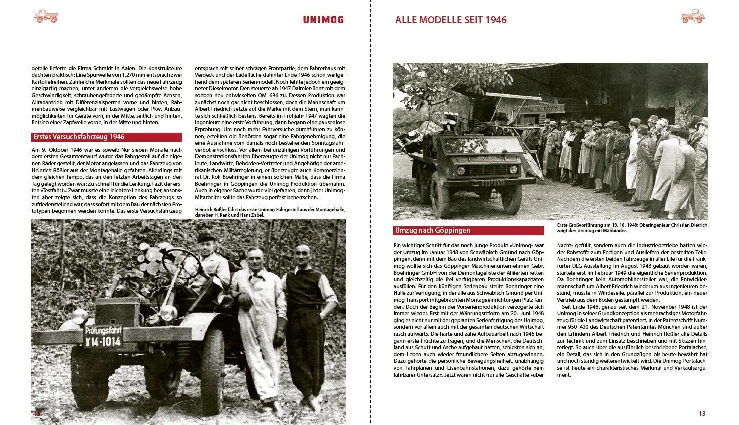Bild: 9783613048539 | Unimog | Alle Typen, alle Modelle, alle Daten seit 1946 | Buch | 2026